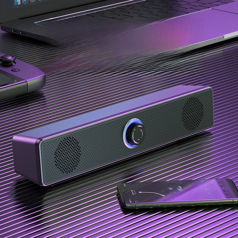 New Computer Audio Dual Speaker Stereo Desktop Home Desktop Notebook ...