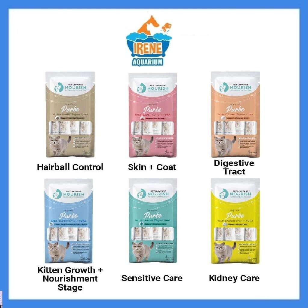 Pet Universe Nourish Functional Puree Creamy Stick 14gx4 (56g) | Shopee ...