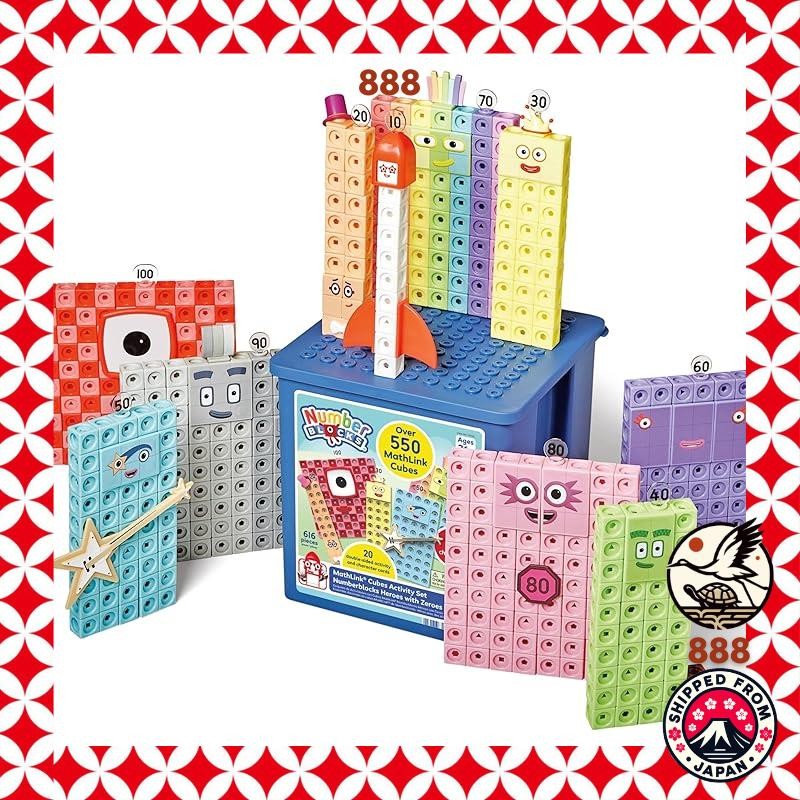 Numberblocks hero with zero, MathLink cube activity set from Japan ...