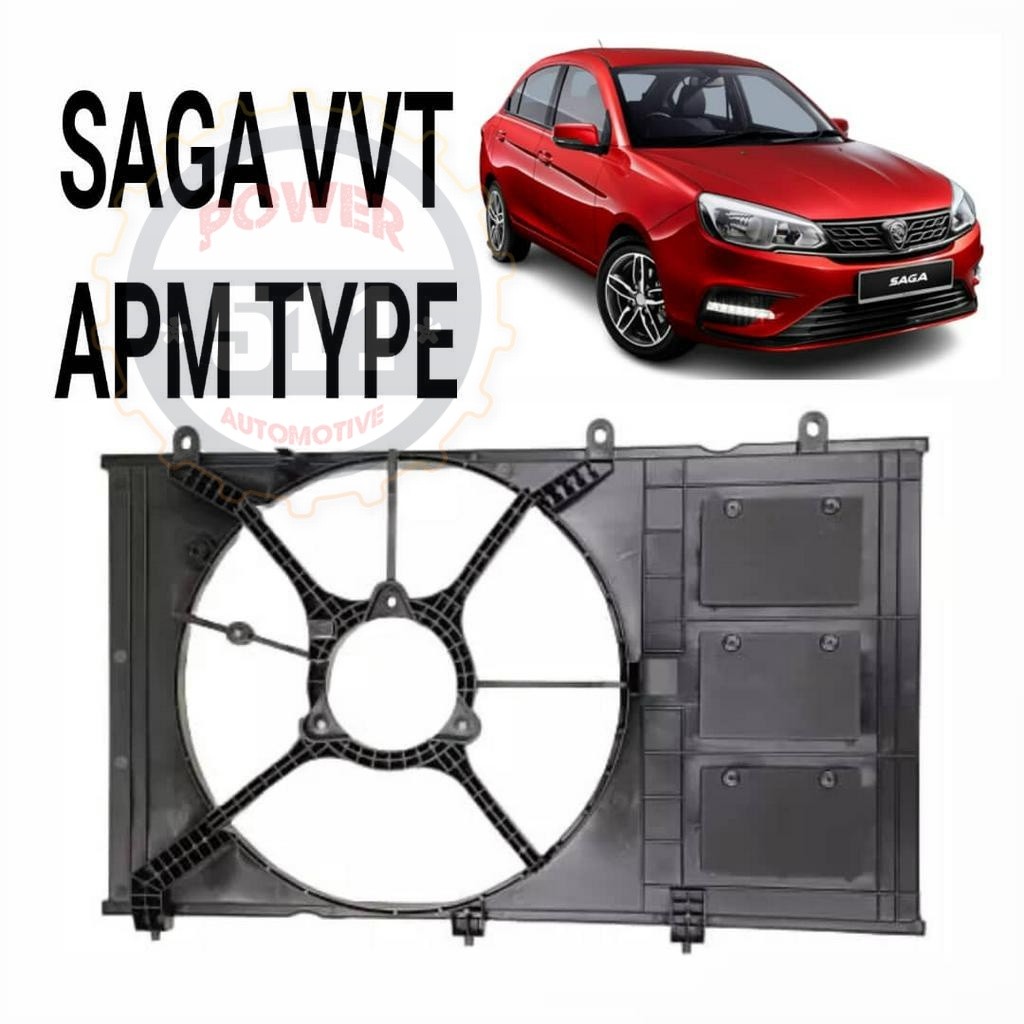 Proton Saga 2019 VVT Saga - R Radiator Fan Guard / Radiator Fan Frame ...