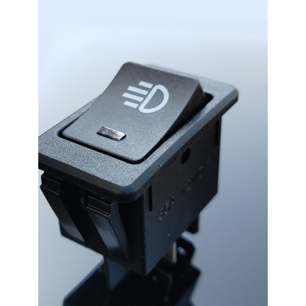 12V24V Truck Car Ship Type Rocker Modified Fog Light Daytime Running ...