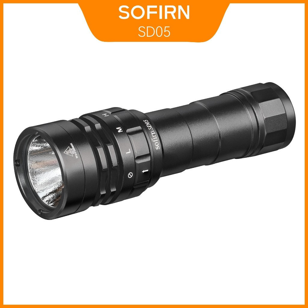 Lampe Torche Sofirn SD05 Plongée Sous-Marine – 3000 Lumens – XHP50.2 – Rechargeable