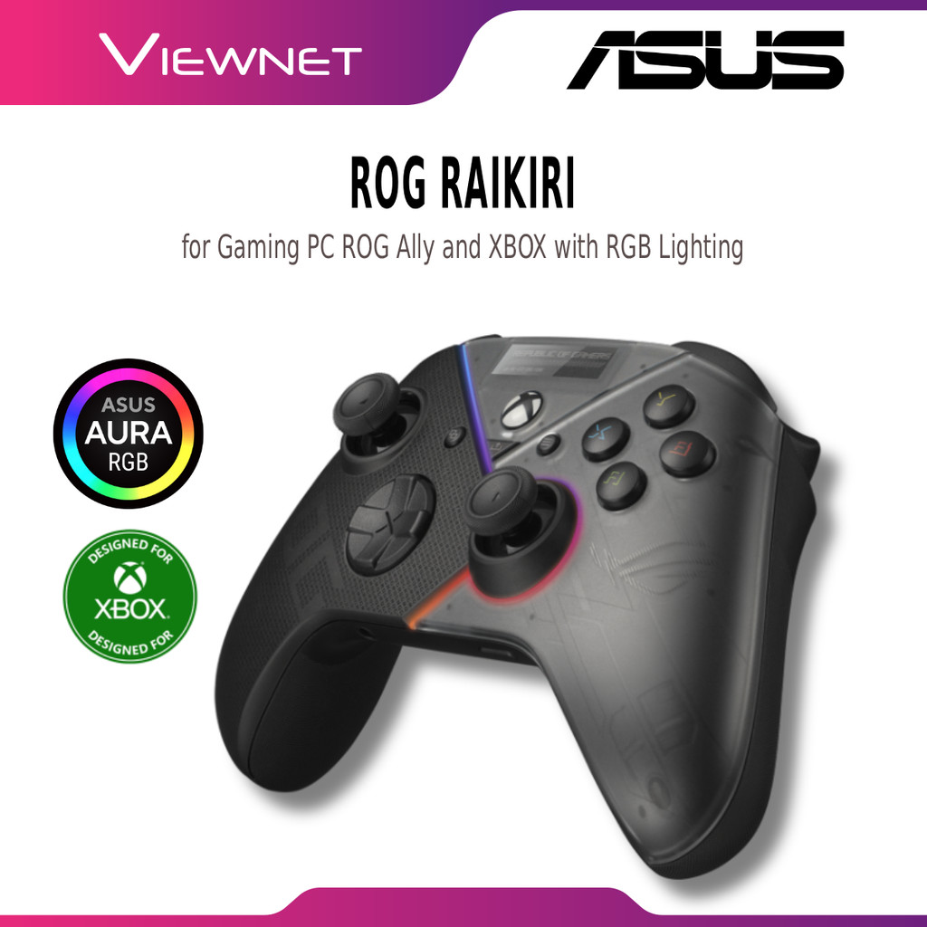 ASUS ROG RAIKIRI GU200X / RAIKIRI PRO GD300X (OLED DISPLAY) WIRELESS ...