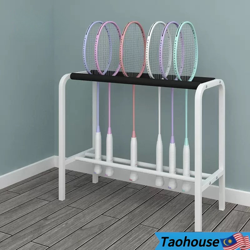 Badminton Racket Storage Rack Badminton Hall Display Stand Household ...
