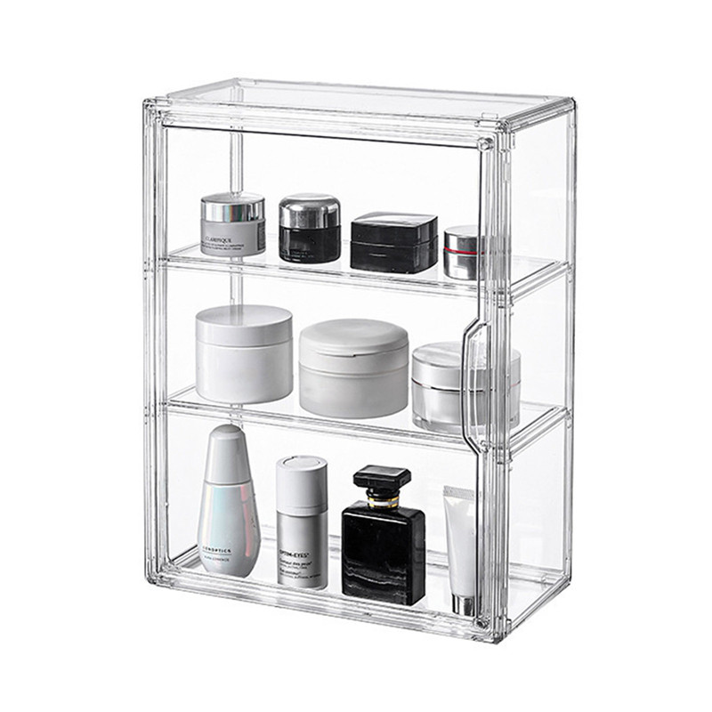 Batik 3 Layers Acrylic Display Rack Transparent Ladder Anime Car Model ...
