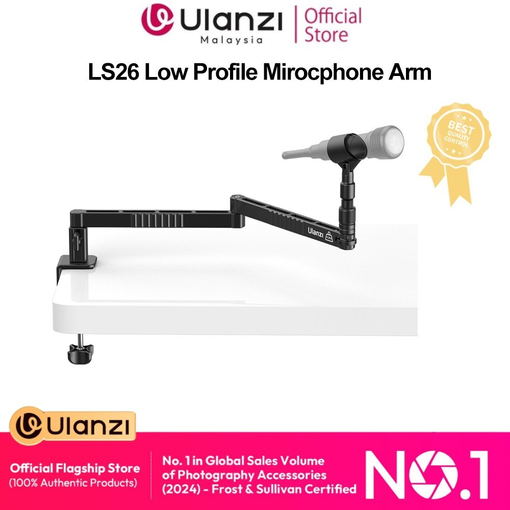 Ulanzi LS26 Low Profile Microphone Arm 2991 | Shopee Malaysia