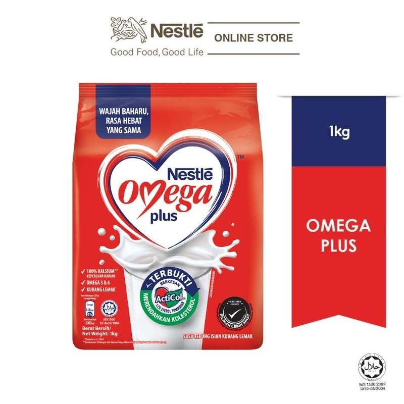 NESTLE OMEGA PLUS Powder Softpack 1kg | Shopee Malaysia