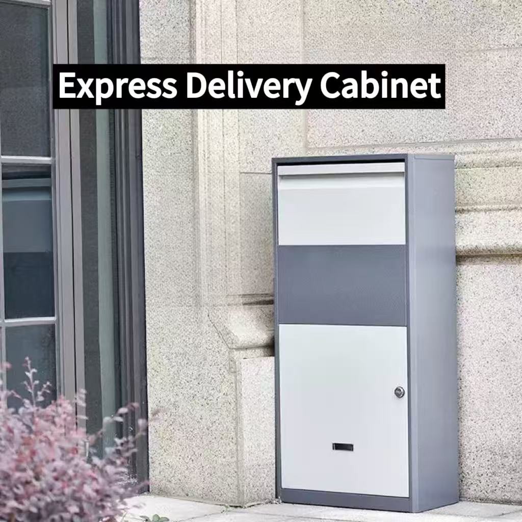 Anti-theft Express Delivery Cabinet Wall Mounted Outdoor Collection ...