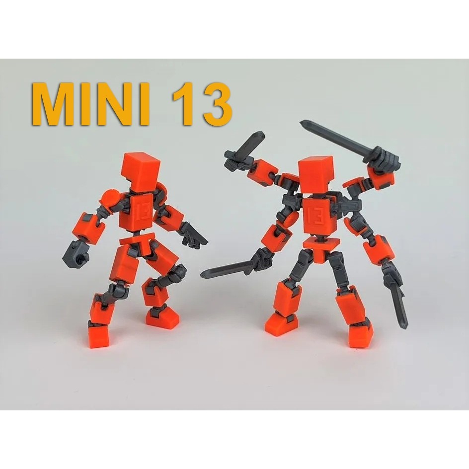 【3D Printing】《 Dummy 》《 EASY 》《 Lucky 》《 Mini 》13 Series Printable ...