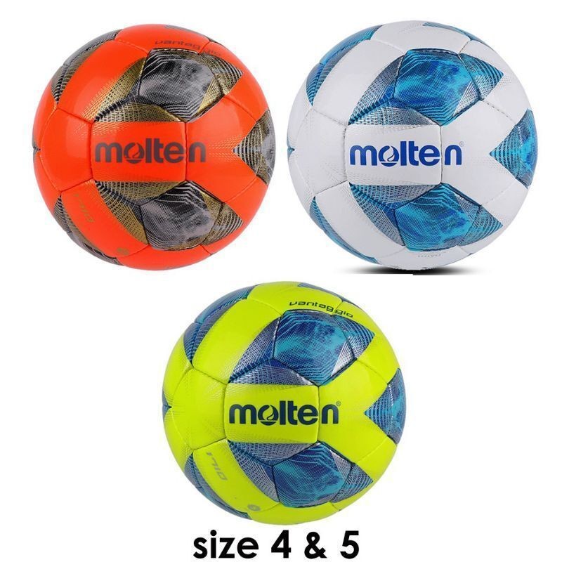 Molten Football Soccer Ball Size 4 & 5 /Bola Sepak Saiz 4 & 5 Original ...