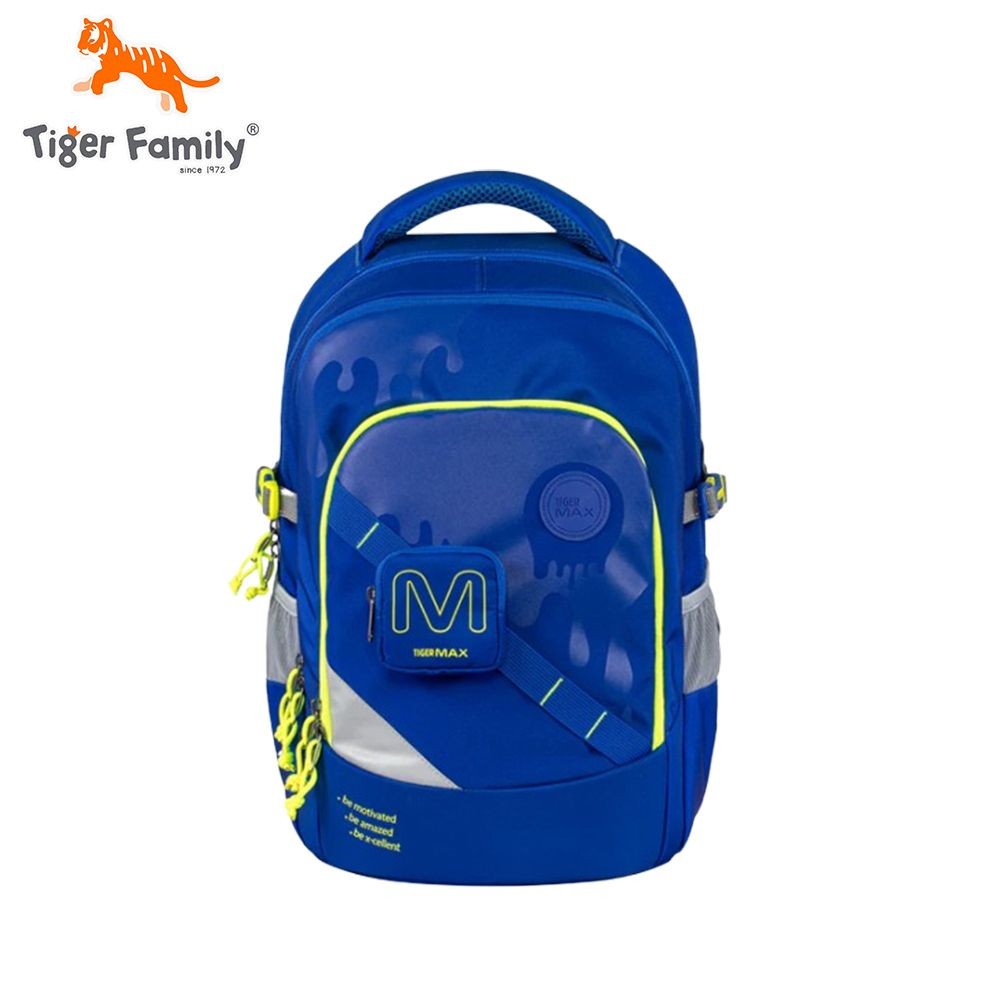 Tiger Max Collection Flex School Backpack - Blue Drip | Shopee Malaysia