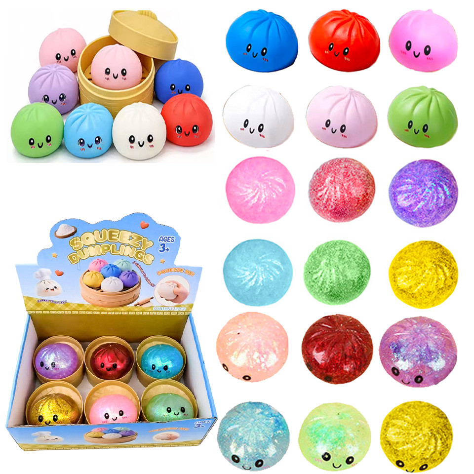 Dumpling Squishy slow-rising kawaii toy | Shopee MY