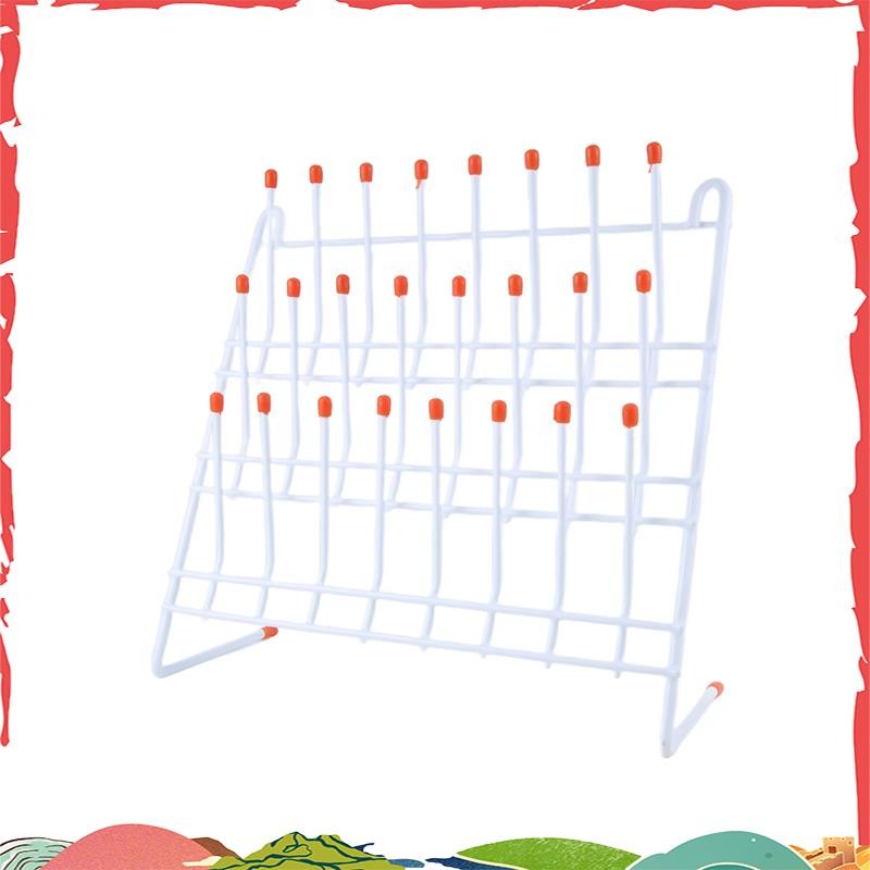 Lab Drying Rack 24 Pegs Lab Glassware Rack Wire Glassware Drying Rack ...