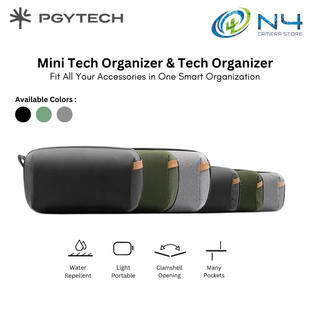 PGYTECH Tech Pouch Mini Tech Organizer / Tech Organizer Storage Bags ...