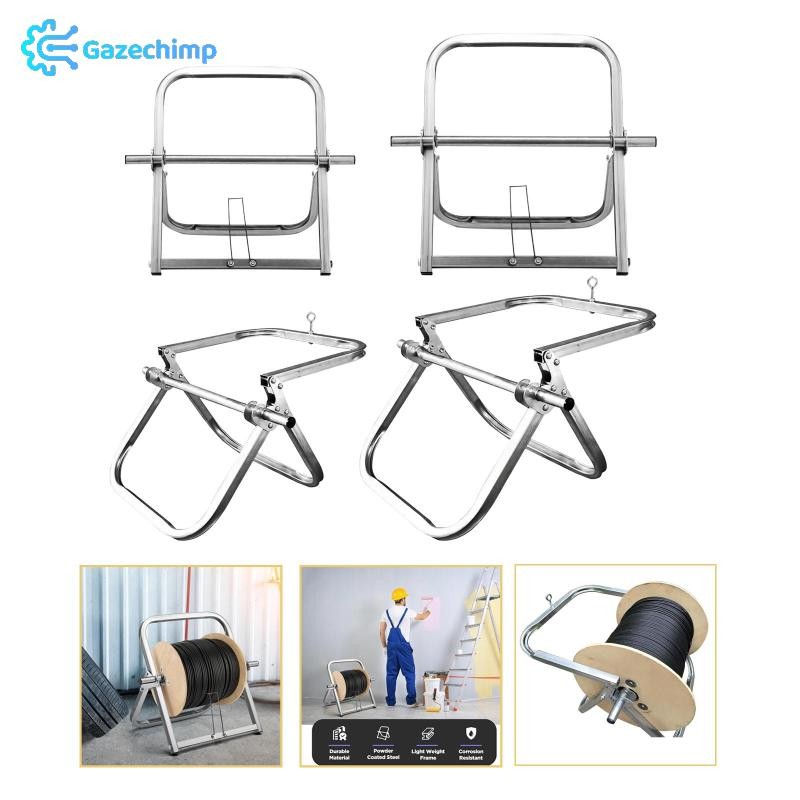 Gazechimp Wire Spool Rack Wire Rack Dispenser Stand Portable ...