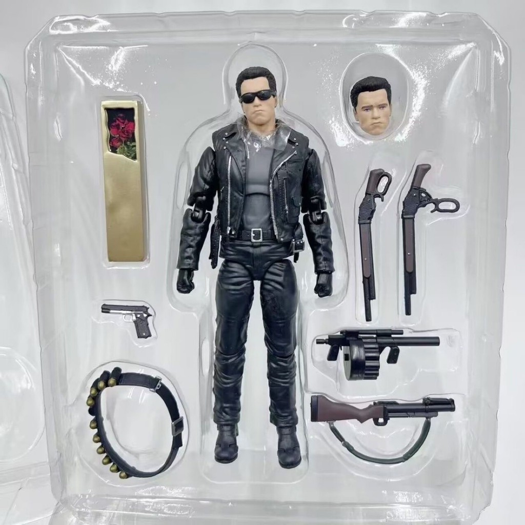 MAFEX Terminator 2 Judgment Day T-800 Heavy Machine Gun Arnold 6-Inch ...