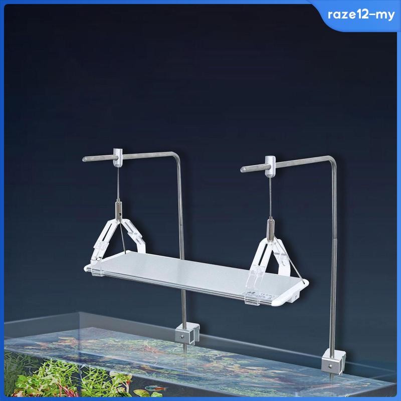 [RazecaMY] 2x Aquarium Light Bracket Mount Fish Tank LED Light Rack for ...