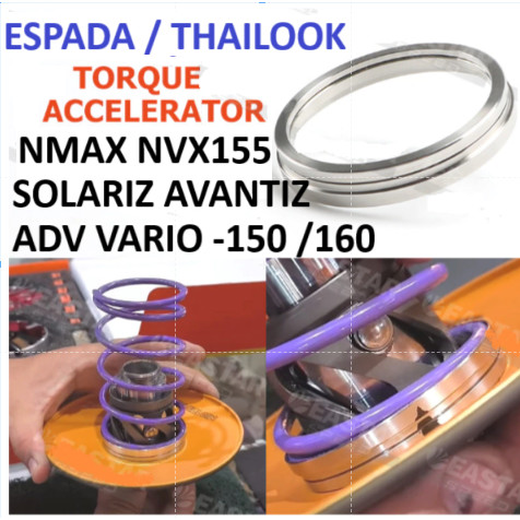 ESPADA THAILOOK NMAX NVX 155 SOLARIZ CLICK PCX VARIO ADV BEAT FI TORQUE ...
