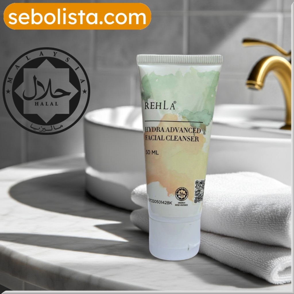 RehLa Hydra Advance Facial Cleanser 50 ml – Halal JAKIM, Solat-Safe ...