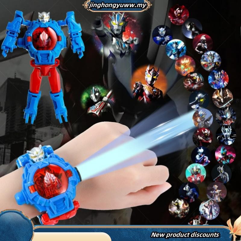 jam boboiboy boboiboy watch monsta Spider-Man berubah bentuk mainan jam ...