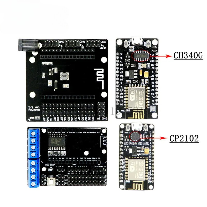 ESP8266 CH340G NodeMcu V3 Lua Wireless WIFI Module Connector ESP32 ...