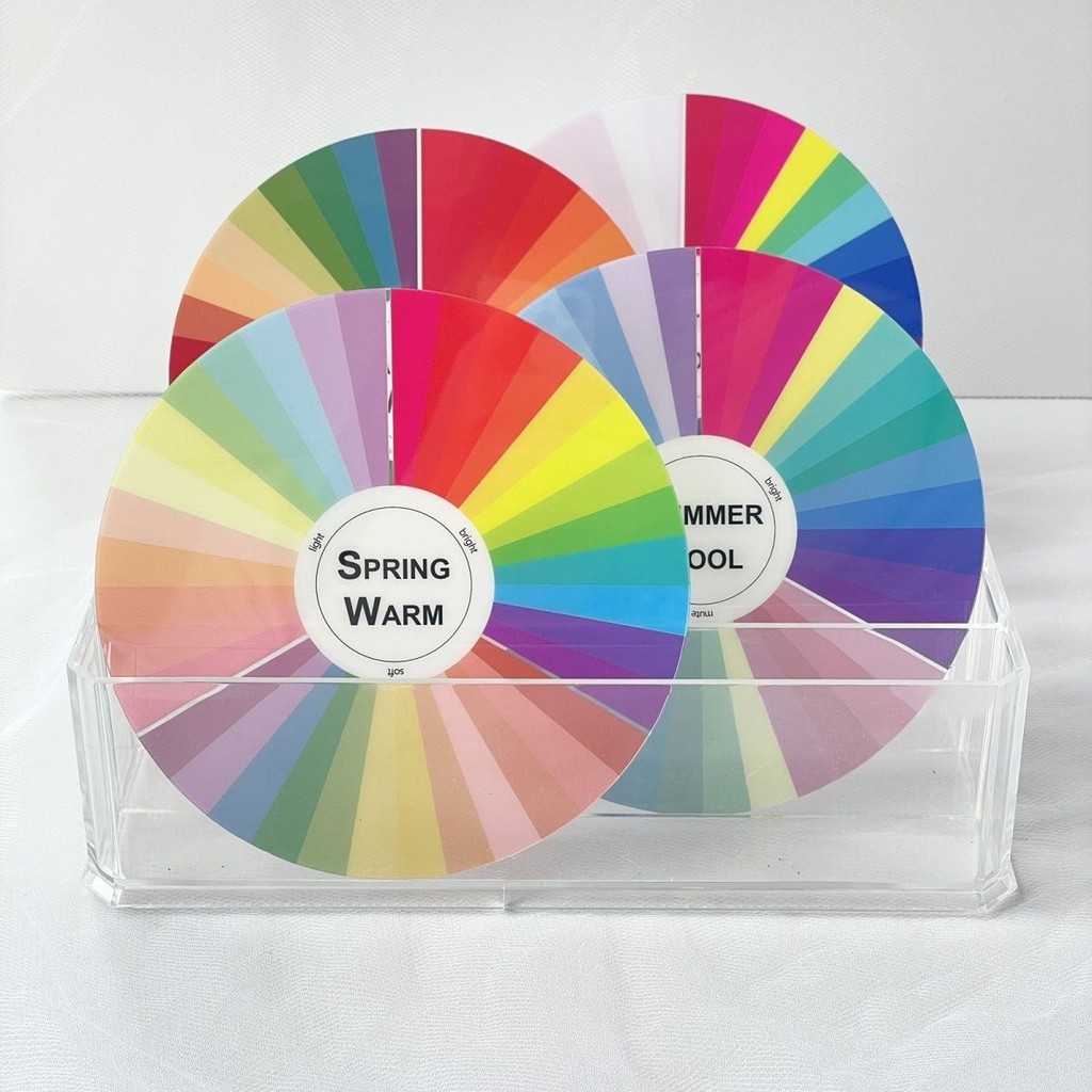 Four Seasons Quick Color Measurement Card Personal Color Diagnosement ...