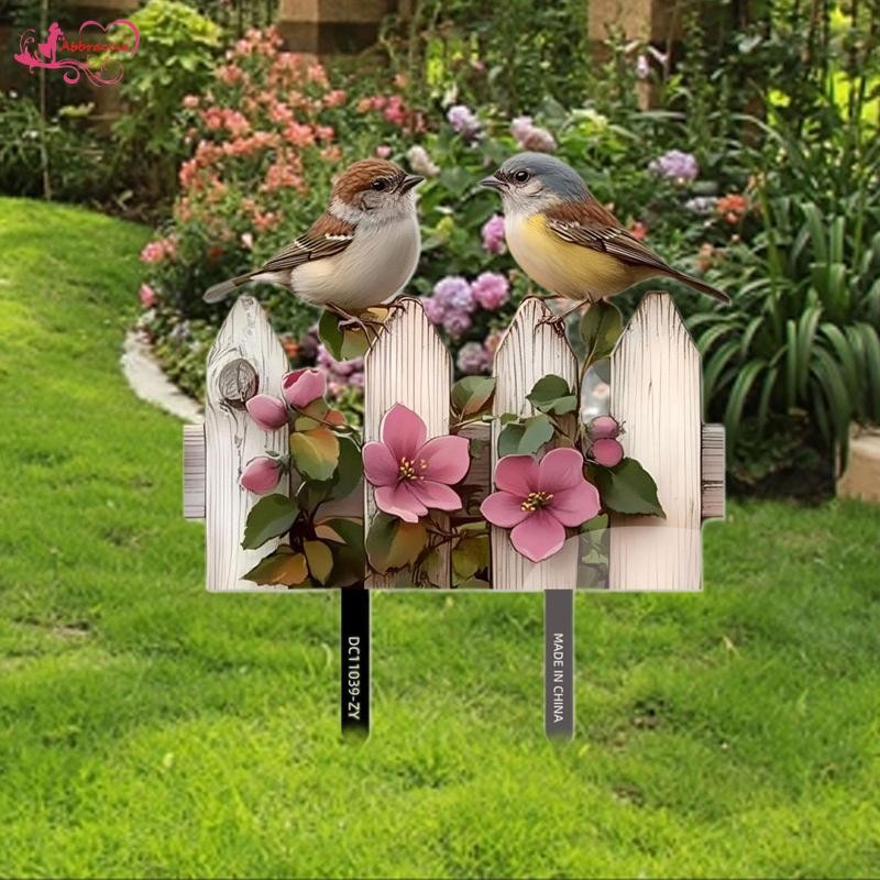 Abbraccia Decorative Garden Stake, 2D Sign, Artwork, Cute Yard Decor ...