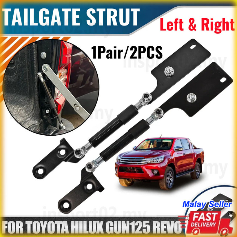 Rear Tailgate Board Door Slow Down Damper Support Rod Lift Strut Gas ...