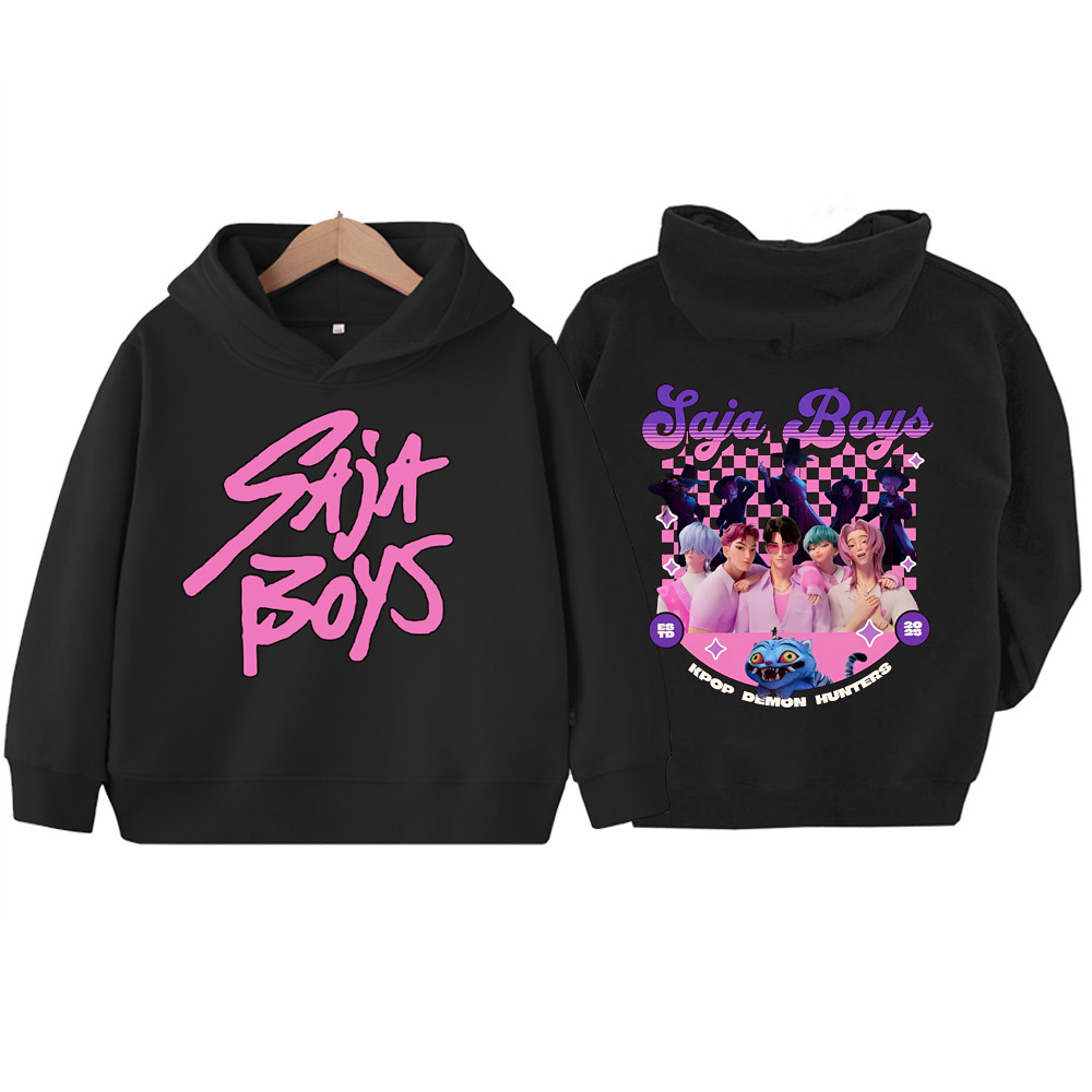 RQLNBOBZ Kpop Movie Anime Hunter Saja Boy Hoodie Mo Produktbild-Vorschau 7