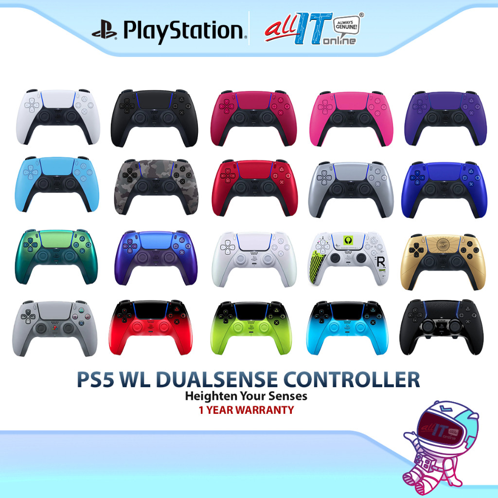 DualSense Controller with Haptics & Triggers | Shopee MY