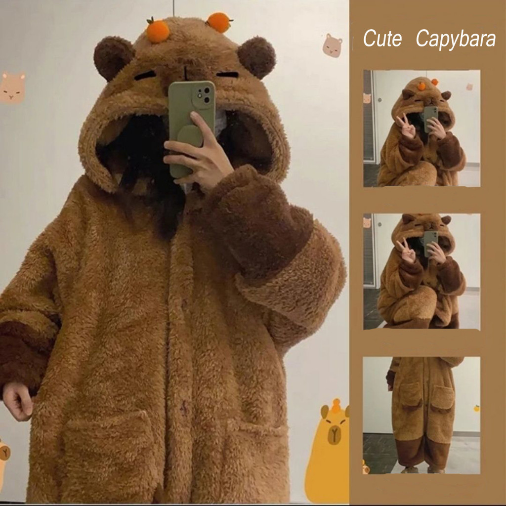 Joygoodta Capybara-couche Capybara Pyjama Pyjamas Animaux