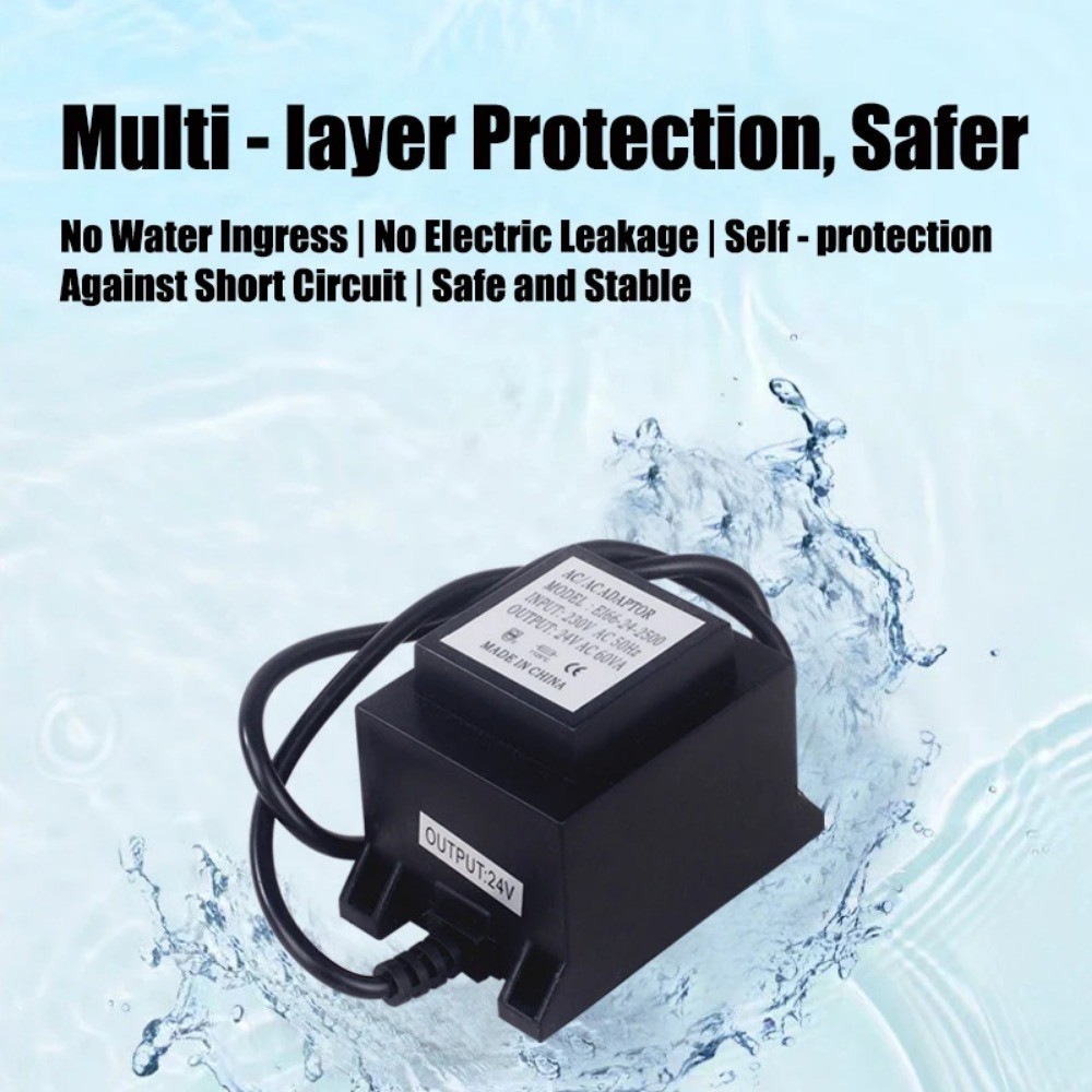 Outdoor square LED underwater light waterproof toroidal transformer ...