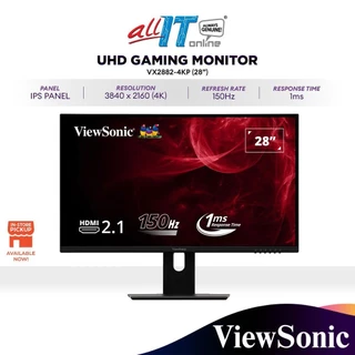 ViewSonic 4K 150Hz Gaming Monitor VX2882-4KP 1ms PS5 Ready HDMI 2.1 | IPS | AMD Free Sync | Built-in Speakers