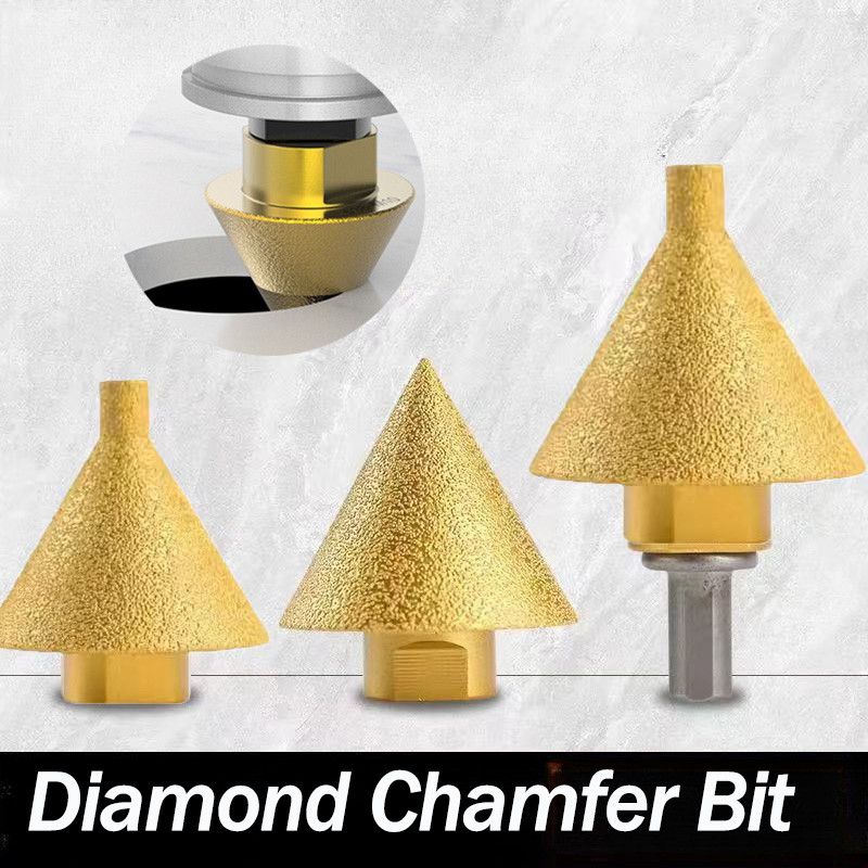Diamond Chamfer Bit Conical Diamond Grinding Wheel Thread Beveling Tool ...