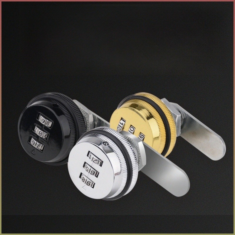 Mechanical Combination Lock File Cabinet Rotary Tongue Drawer Toggle ...