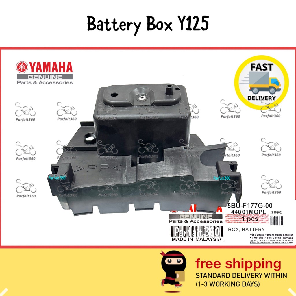 5BU-F177G Y125ZR Case Casing Battery Box / Kotak Bateri 100% HLY ...
