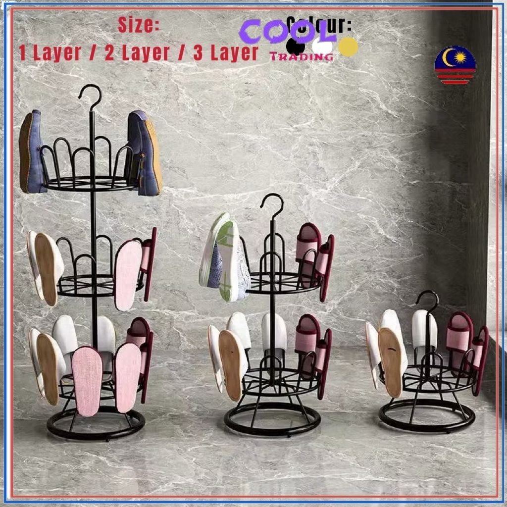 1 / 2 / 3 Layers Shoe Drying Rack Floor Standing Shoe Rack Dormitory ...