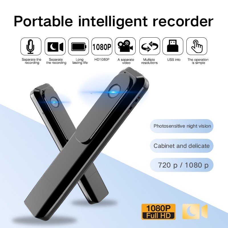 Full Hd 1080P M1 Mini Camera Wearable Body Pen Cam Digitale Kleine ...