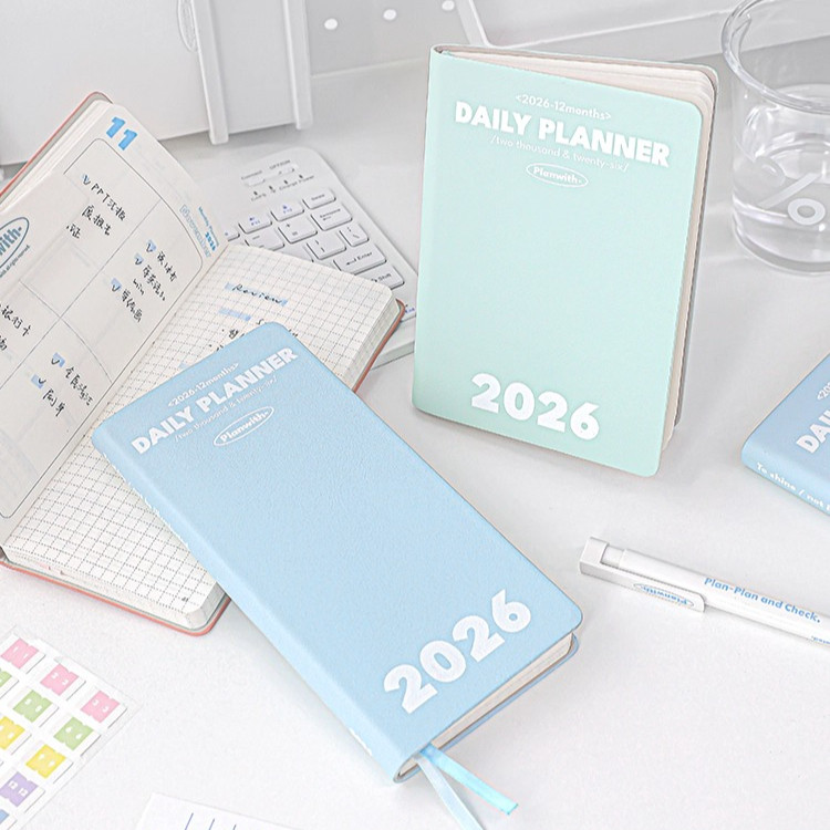 Cdaily|2026 Daily Planner todolist Notebook Student Notebook weekly ...