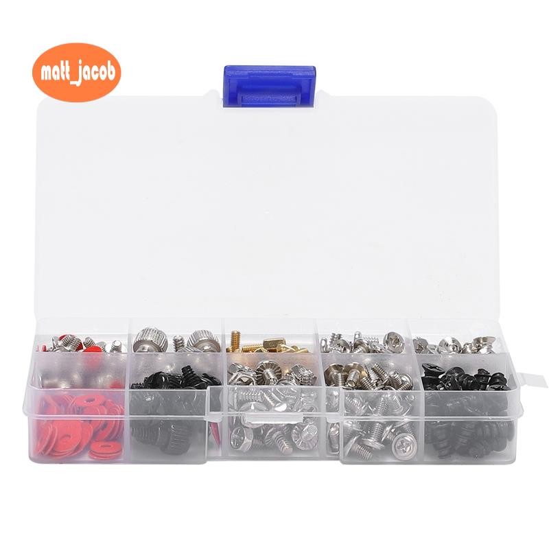 360PCS Personal Computer Screw,Pc Case Screws,Motherboard Standoffs for ...
