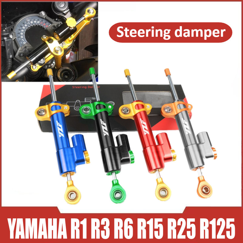 For YAMAHA YZF-R1 / R3 / R6 / R15 / R25 / R125 Motorcycle CNC Steering ...