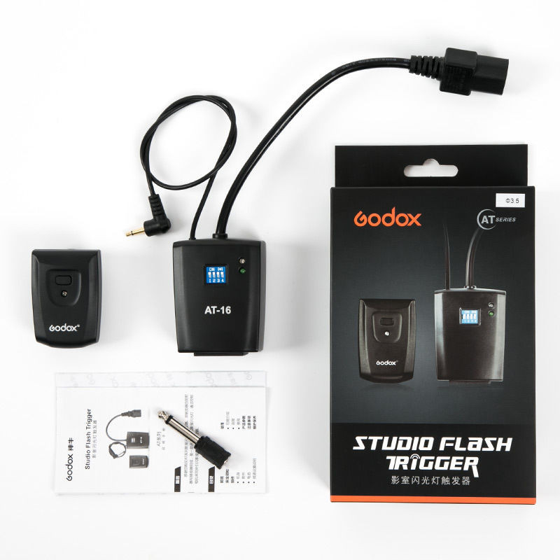 Godox AT-16 Flash Trigger Universal Flash Studio Light Suitable for ...