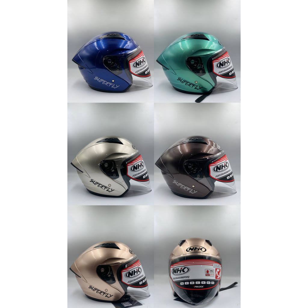 NHK Helmet R1S Superfly Edition Solid Colour (ECE 22.05) | Shopee Malaysia