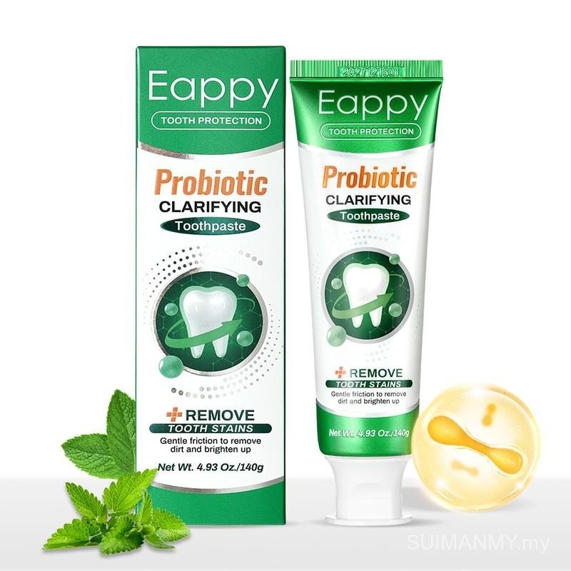 Eappy Probiotics Clean Teeth Whitening Toothpaste | Enamel Repair ...