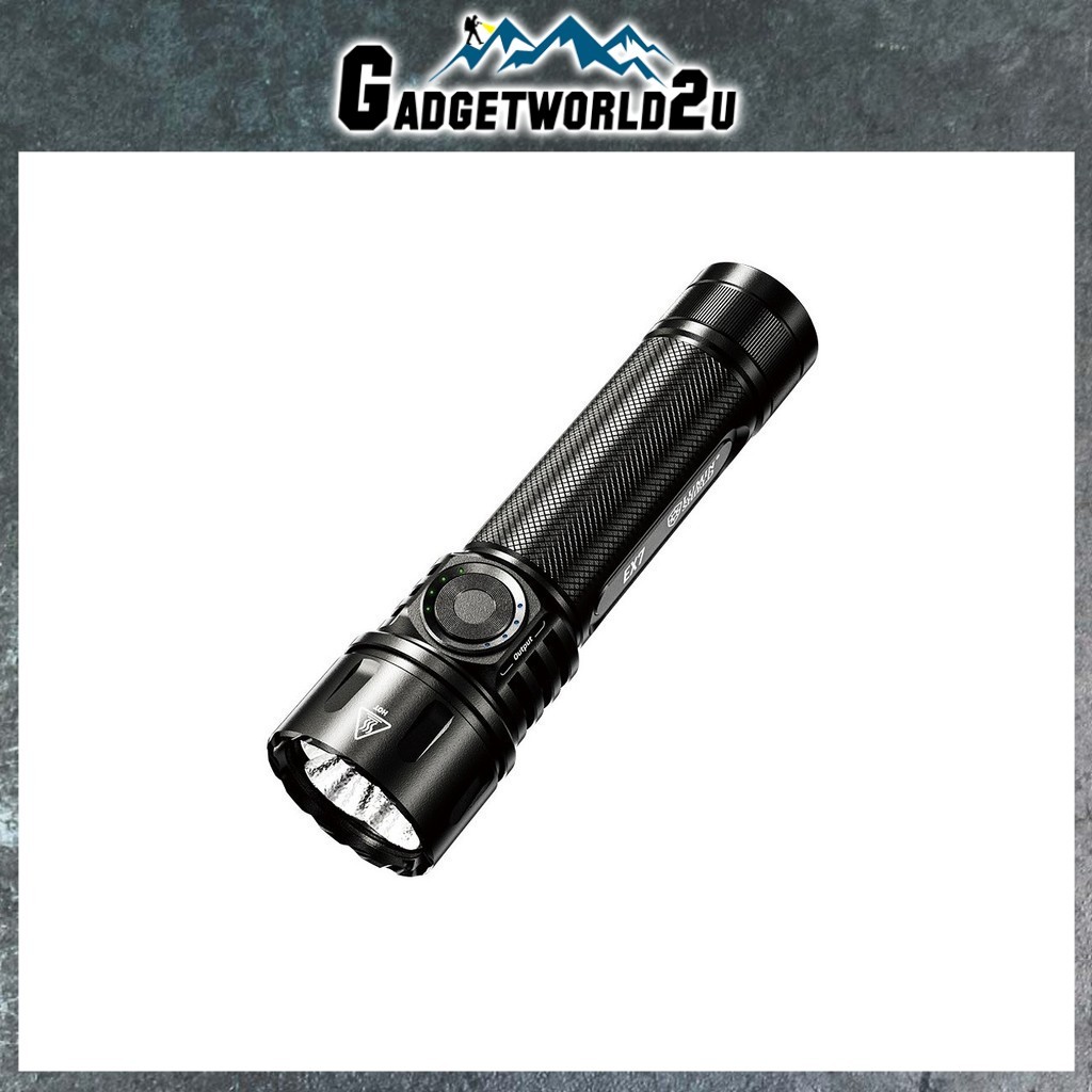 Nitecore EX7 NiteLab M515S LED 6000L Flashlight + NL2155HP Rechargeable ...