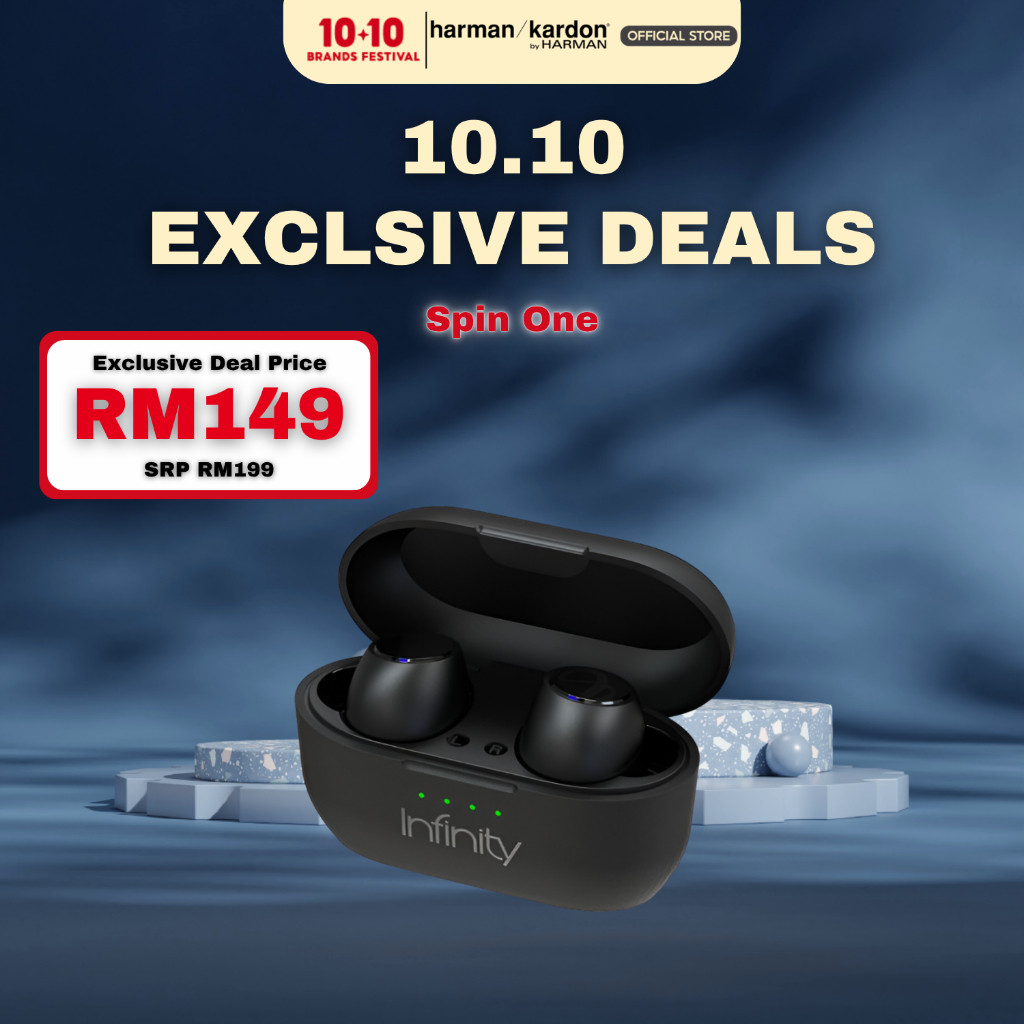 Harman Kardon Infinity Spin One True Wireless Fon Kepala Dalam Telinga ...