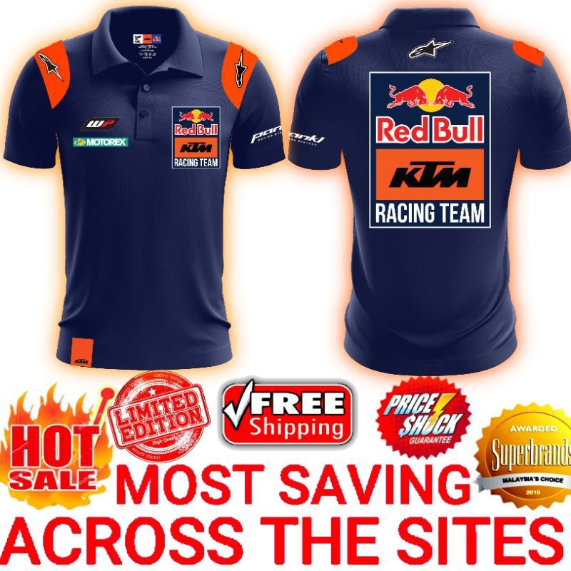New Style EDITION: Red Bull KTM Factory Racing Team Mens Big Size ...