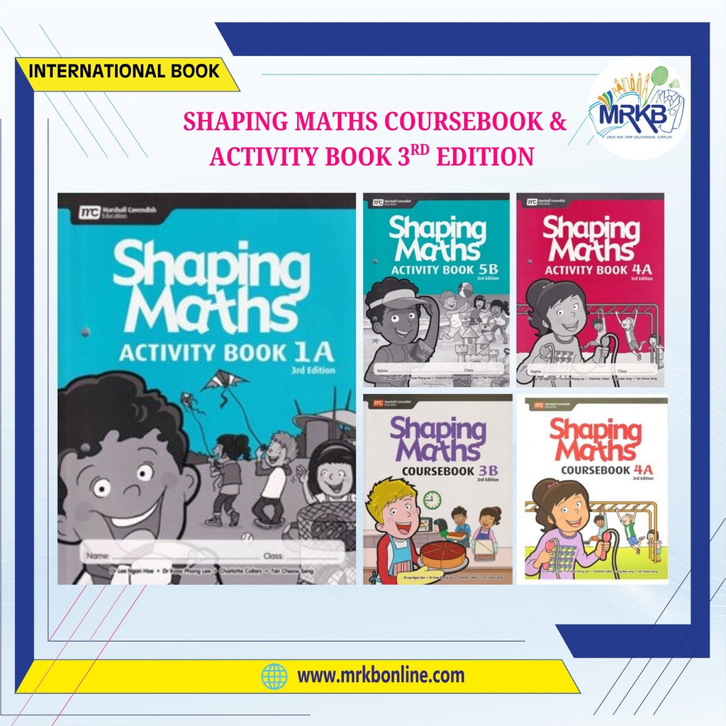 SHAPING MATHS COURSEBOOK/ACTIVITY BOOK 3RD EDITION | Shopee Malaysia