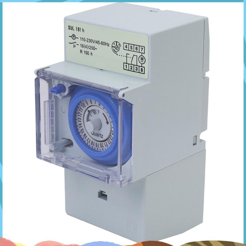 SUL181H Mechanical Timer 24 hours Time Switch Relay Electrical ...