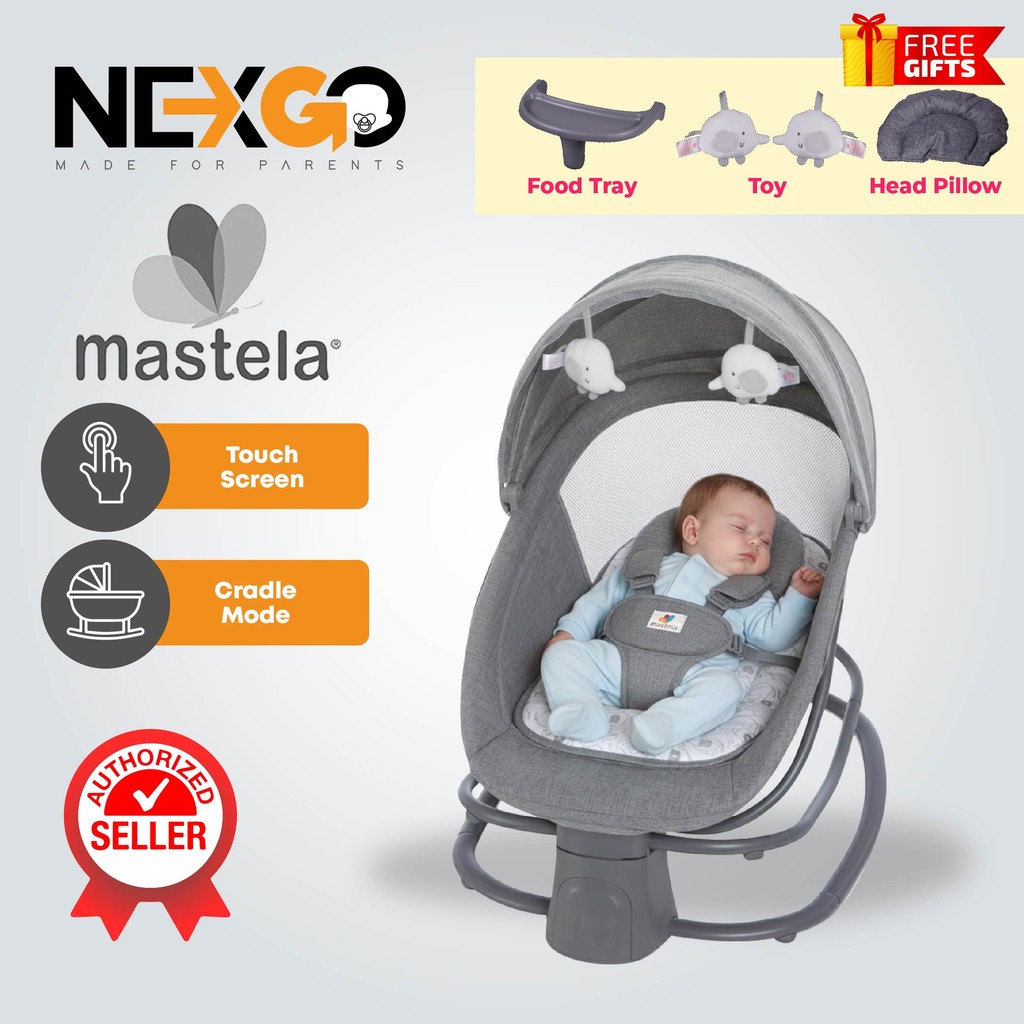 Mastela in Deluxe Multi Functional Bassinet Baby Swing Newborn